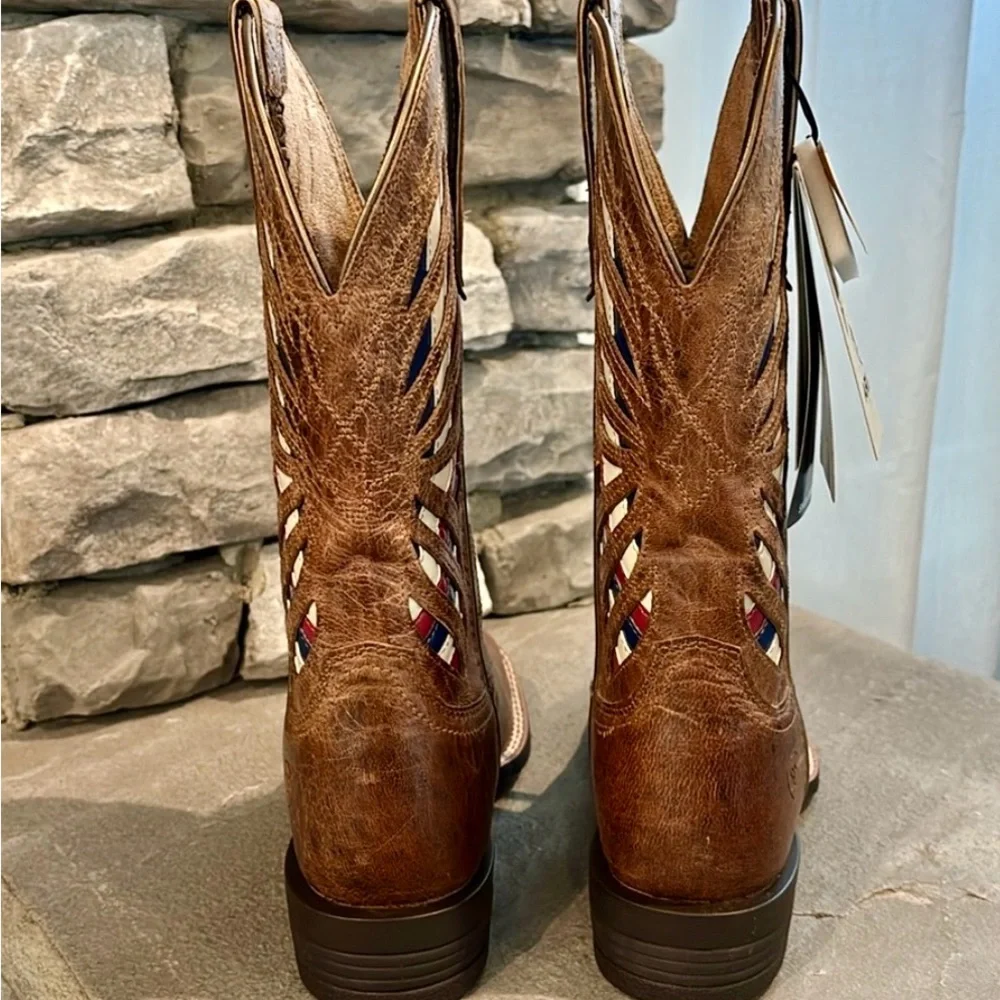 Ariat Longview Burlap Shock Shield & ATS technology,duratread sole,anti-fatigue - Picture 4 of 15